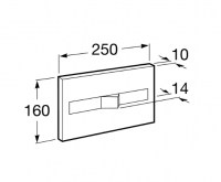 MEDIDAS ROCA IN WALL PL2 SINGLE A890096100